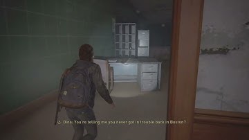 The Last of Us Part 2 Courthouse, fall off the map.