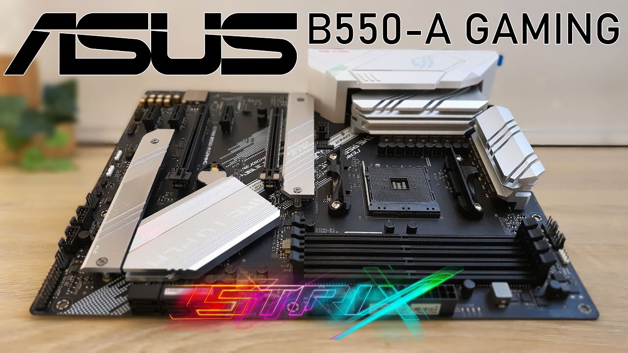 Asus Rog Strix B550-A Gaming Mother Board Unboxing 