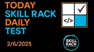 2/6/2025 Skill Rack Today Daily Test Solution #dailysolutions #skillrack #ai #todaydailytest