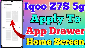 Iqoo Z7S 5g App Drawer Setting Kaise On Kare // How To App Drawer Setting On Iqoo Z7S 5g