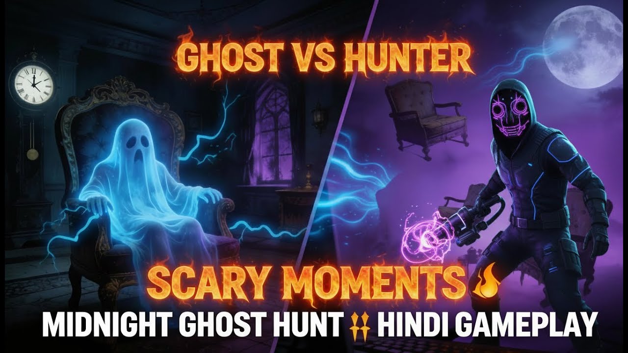 Midnight Ghost Hunt 😱 | Bhutiyon se Ladai in Hindi