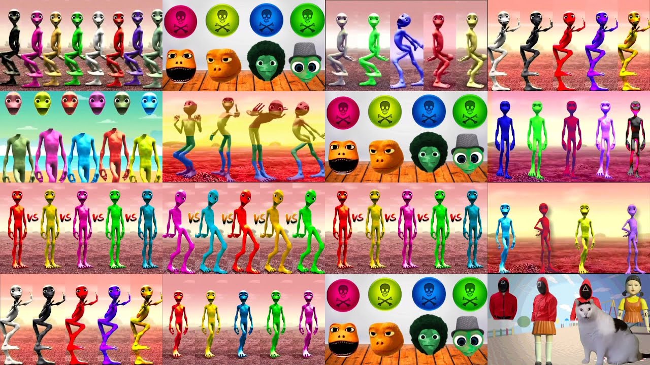 Alien Dance - Dame TU Cosita Megamix - Coffin Dance Song Meme