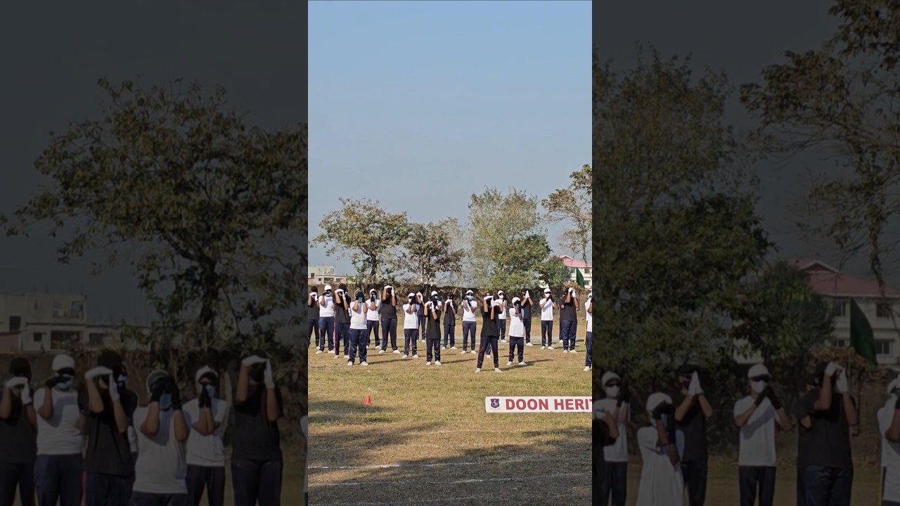 Tatting Drill / Annual Sports / Doon Heritage School 