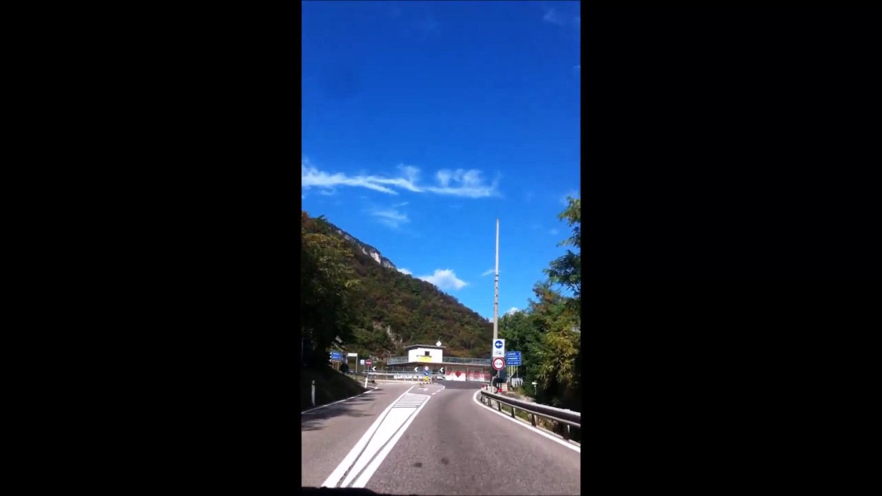 How to Reach Comano Thermae From Trento Italy  -  Safe Place to Drive -  da Trento a Comano Terme