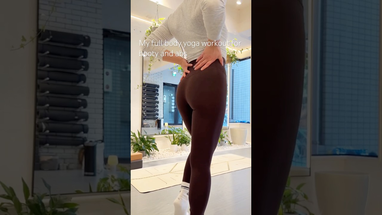 Full body yoga workout to keep me sane. A routine of a yoga studio owner in Daikanyama Tokyo.