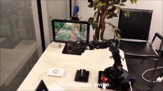 Cyton Gamma 300 -- Touchscreen Testing