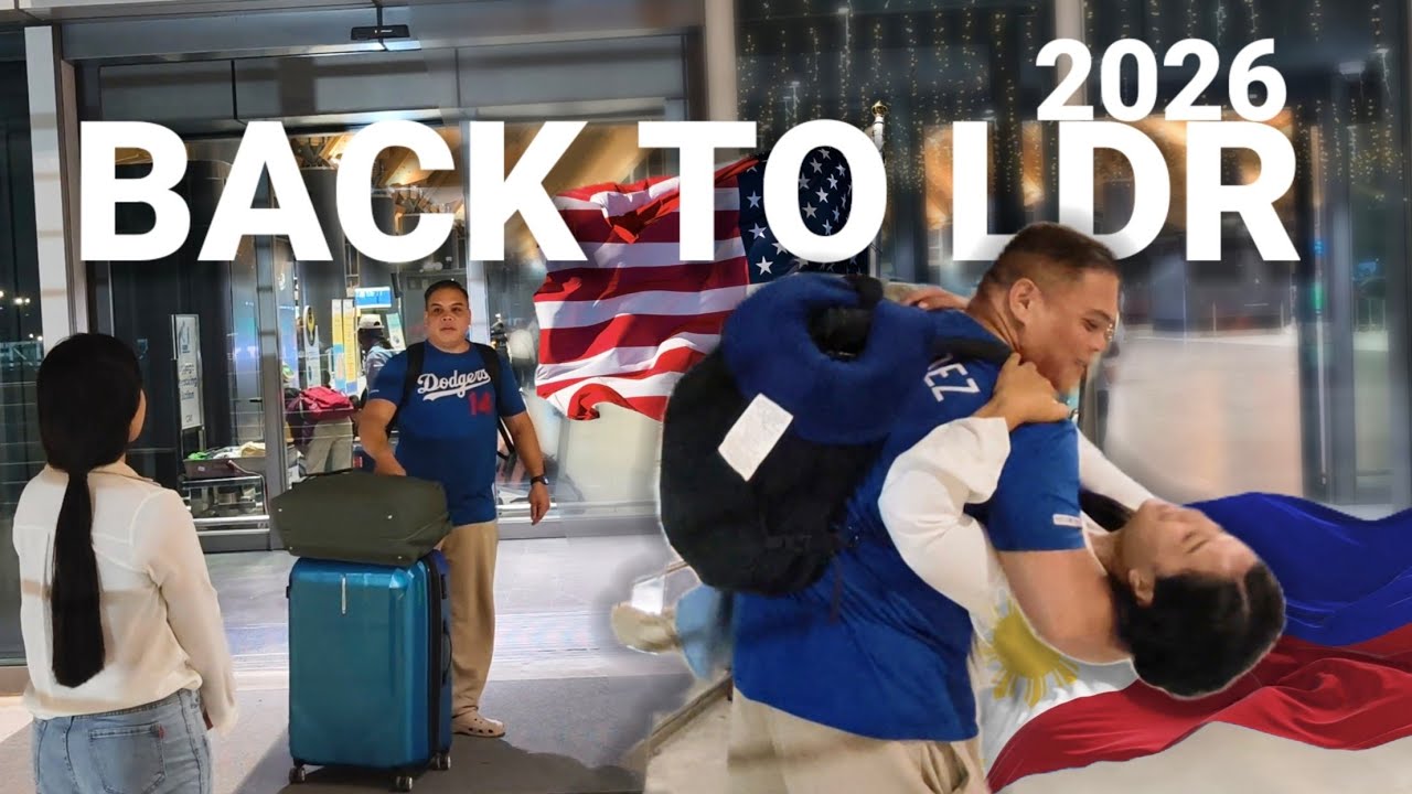 Saying goodbye to my boyfriend at the airport after staying here in the Philippines for 2 months 