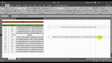 MS Excel IMSQRT Function | IMSQRT Function | IMSQRT Formula in Excel | IMSQRT |Excel Bangla Tutorial