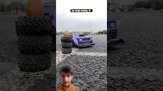 Brake test... How close can I get without smashing the egg!? 🥚 #shortvideo