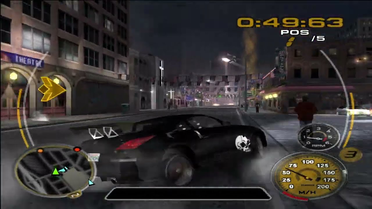 Midnight Club 3 - Detroit | Nissan 350z | Leo #1 | HD 1080p 🔴