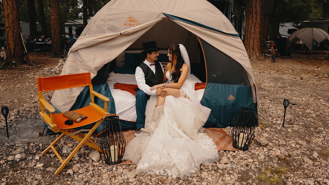 Grand Canyon Camping Adventure Wedding | Tiana & Mike