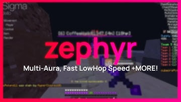 Zephyr Client KILLS CubeCraft Skywars!