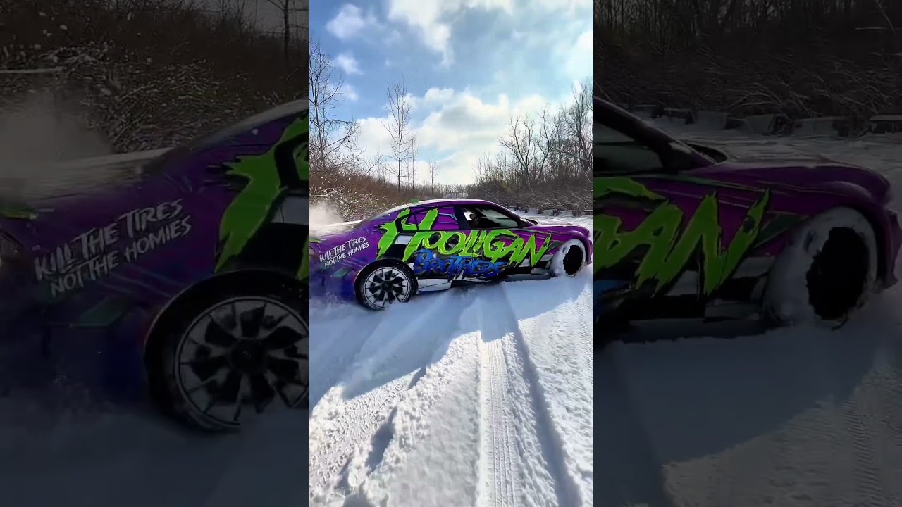 HELLCAT CHARGER DOING DONUTS GONE WRONG! 