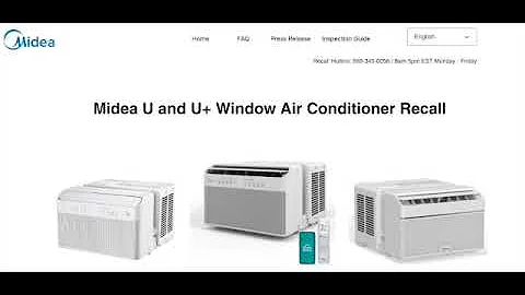 The Midea U Shaped Air Conditioner Recalled-- OPTIONS FOR NEW YORKERS