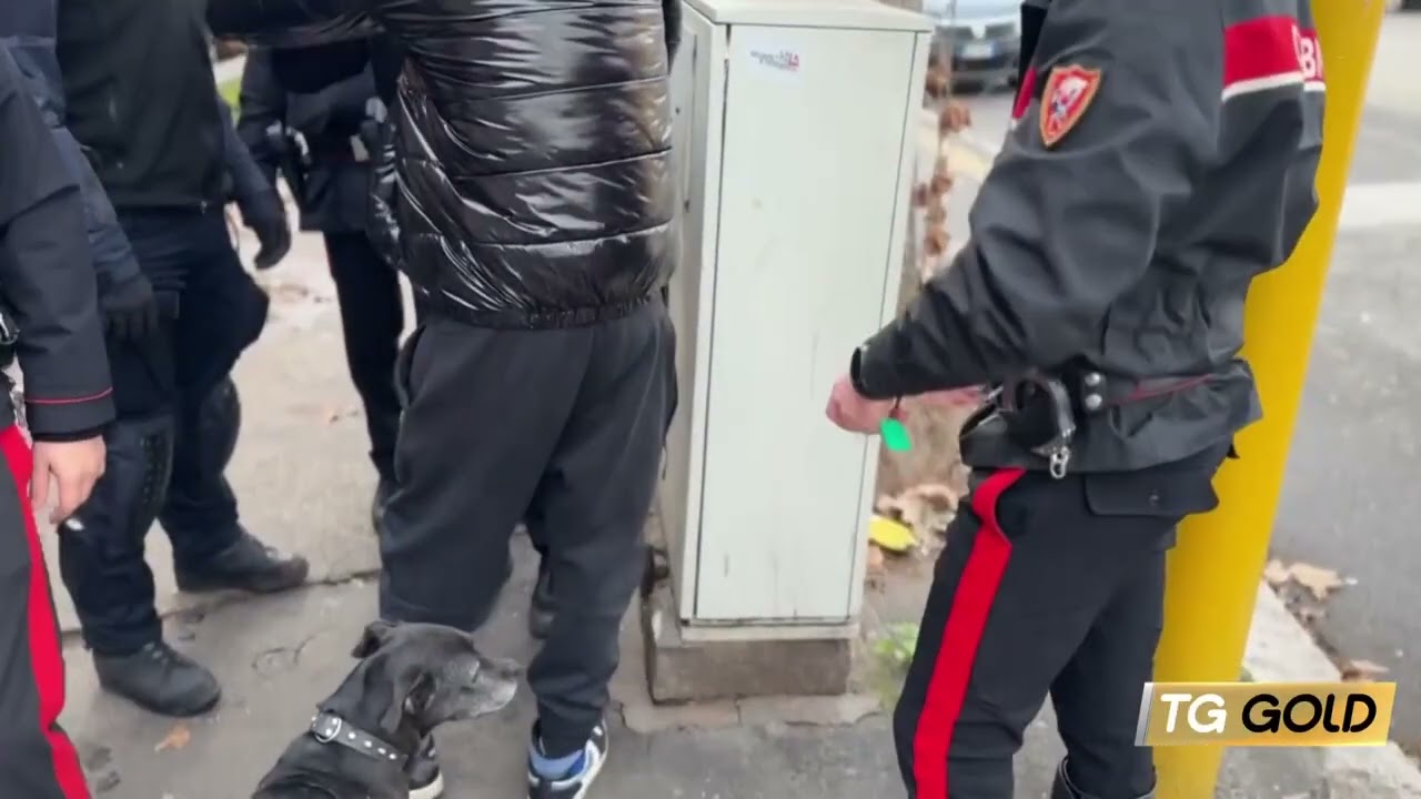 21.01.2026 ROMA: SPACCIO AL QUARTICCIOLO, 18 ARRESTI