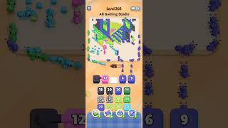 Colony Flow level 203 walkthrough solution gameplay 