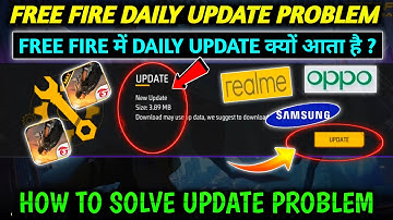 Free Fire Daily Update Problem | Free Fire Me Roj Update Kyu Hota Hai | FF Daily UpdateProblem Solve