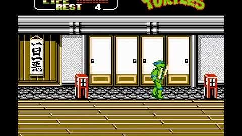 NES Longplay [007] Teenage Mutant Ninja Turtles II: The Arcade Game