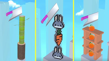 Almost Cut - Very Satisfying and Relaxing ASMR Slicing Video Game