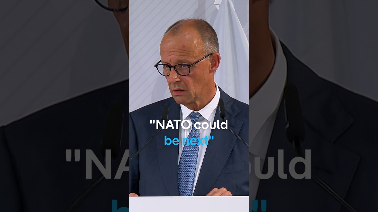 Merz doubles down on Russian threat to Europe's freedom | DW News