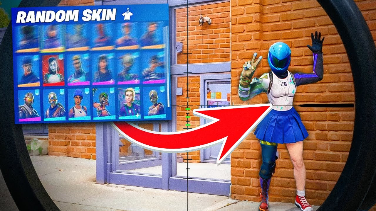 Hide and Seek aber jedes VERSTECK ist Random! in Fortnite