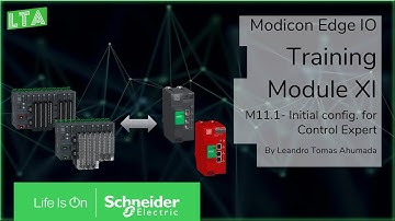 Training Modicon Edge I/O NTS - M11.1 Initial configurations for Control Expert and Security Editor