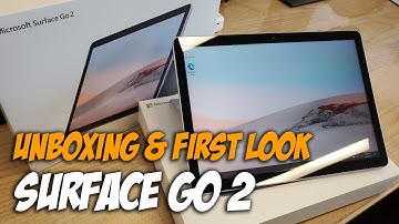 The Microsoft Surface Go 2 Tablet | Unboxing & Hands On Review