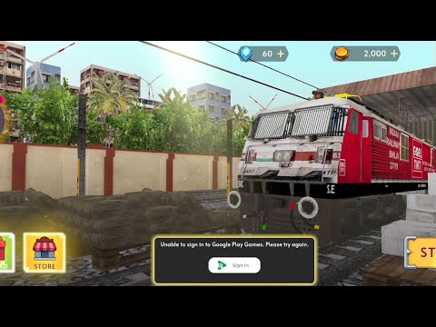 Indian railways train simulator game play #indiantrainsimulator #indianrailways