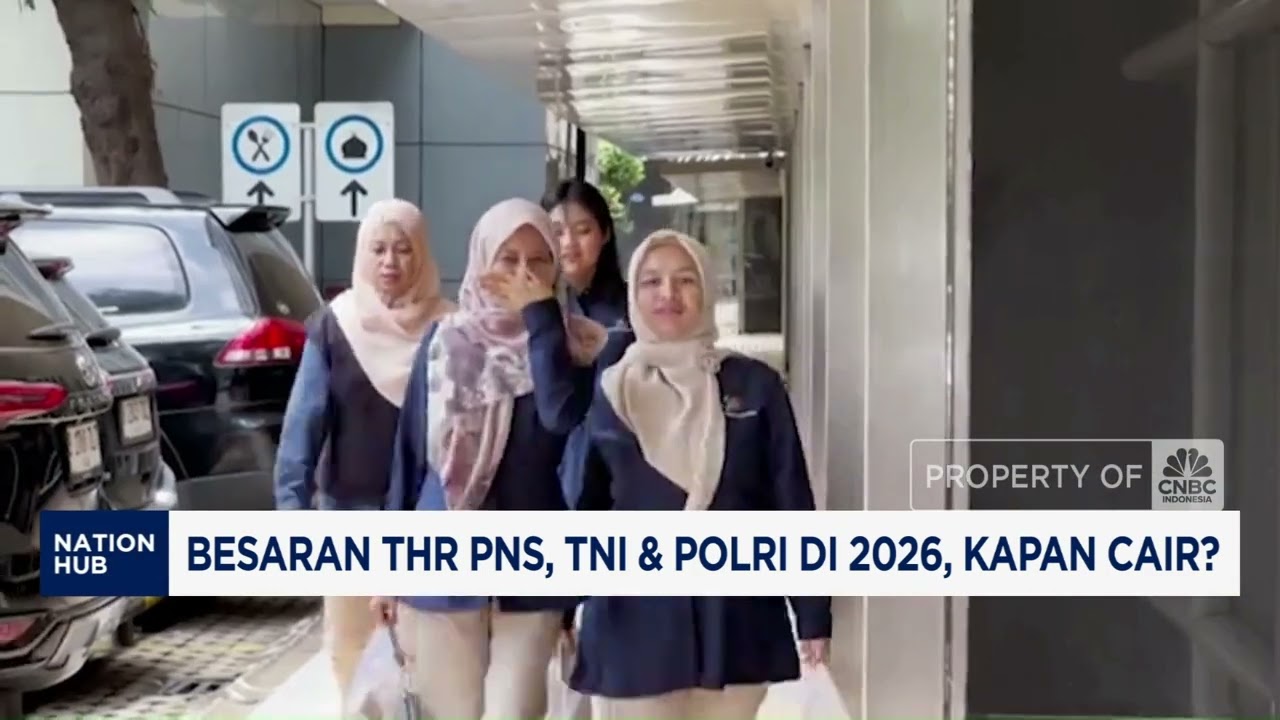 Besaran THR PNS, TNI & Polri di 2026, Kapan Cair?