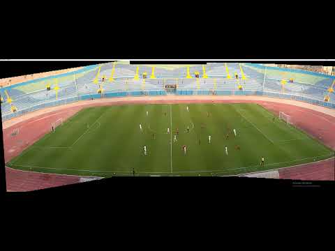 3 soccer camera realtime stitching (panorama)