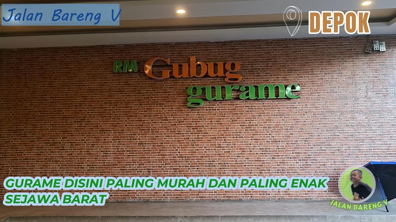 Hidden Gem Depok! Gubug Gurame Tempat Makan Favorit Keluarga