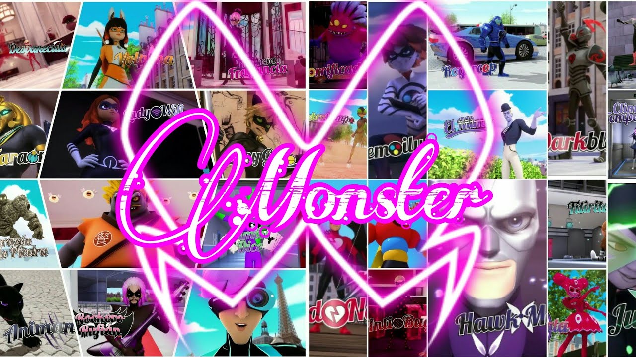 Miraculous ladybug (Villanos) Monster