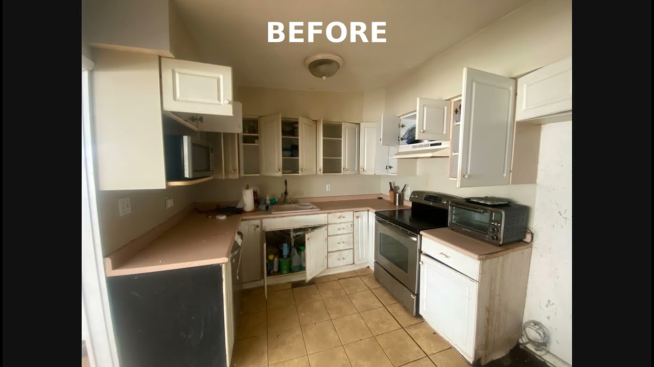 inherited home clearwater fl kitchen renovation before during after