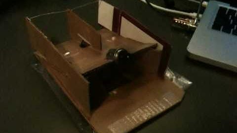 Homemade RC Hovercraft: Quick Test on Desk