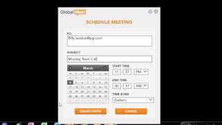 GlobalMeet for Desktop - Overview and Scheduling (Audio) screenshot 4