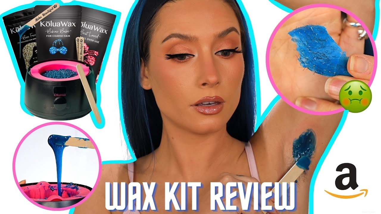 AMAZON WAX KIT REVIEW WITH & WITHOUT NUMBING CREAM AMAZON MUST HAVE