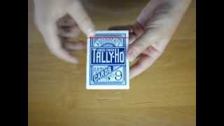 Unboxing//Обзор карт Tally-Ho Original Circle Back