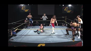 Gabby Gilbert, Valentina Vazquez & Jarett Diaz vs EN Bush, Matt Quay & El Bardo - Dojo Wars 5/17/22