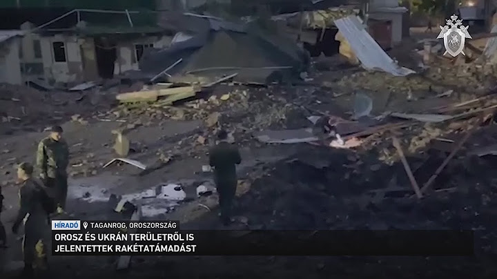 Orosz és ukrán területről is jelentettek rakétatámadást