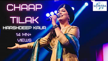 CHAAP TILAK | Harshdeep Kaur | SUFI MUSIC | JUNOON | Saibaba Studios