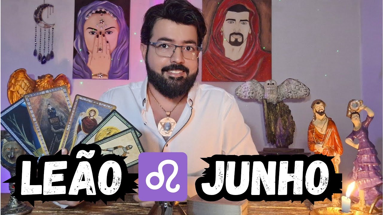 LEÃO 🦁 ♌️  PREVISÕES JUNHO: MANDALA ASTROLÓGICA!