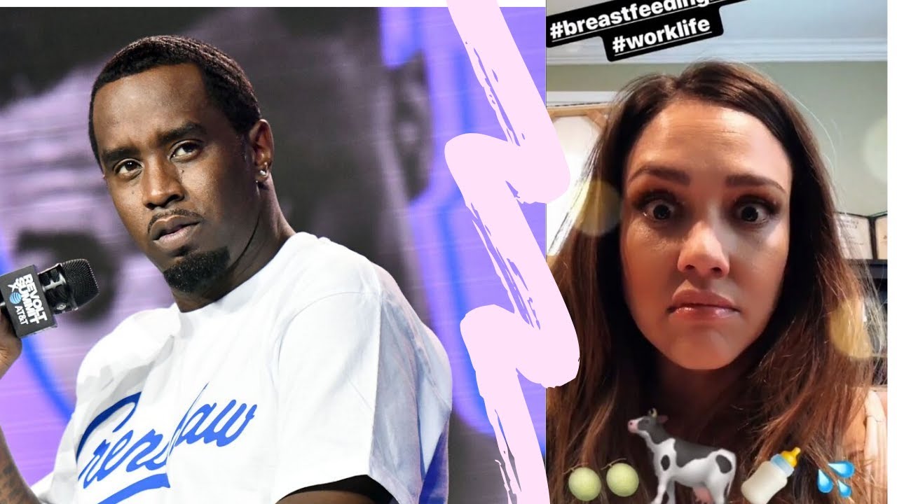 Jessica Alba and P Diddy IG Live Instagram Raising Money for Healthcare