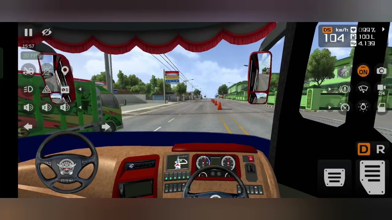 Today i am playing Bus simulator indonesia #1 #busgame