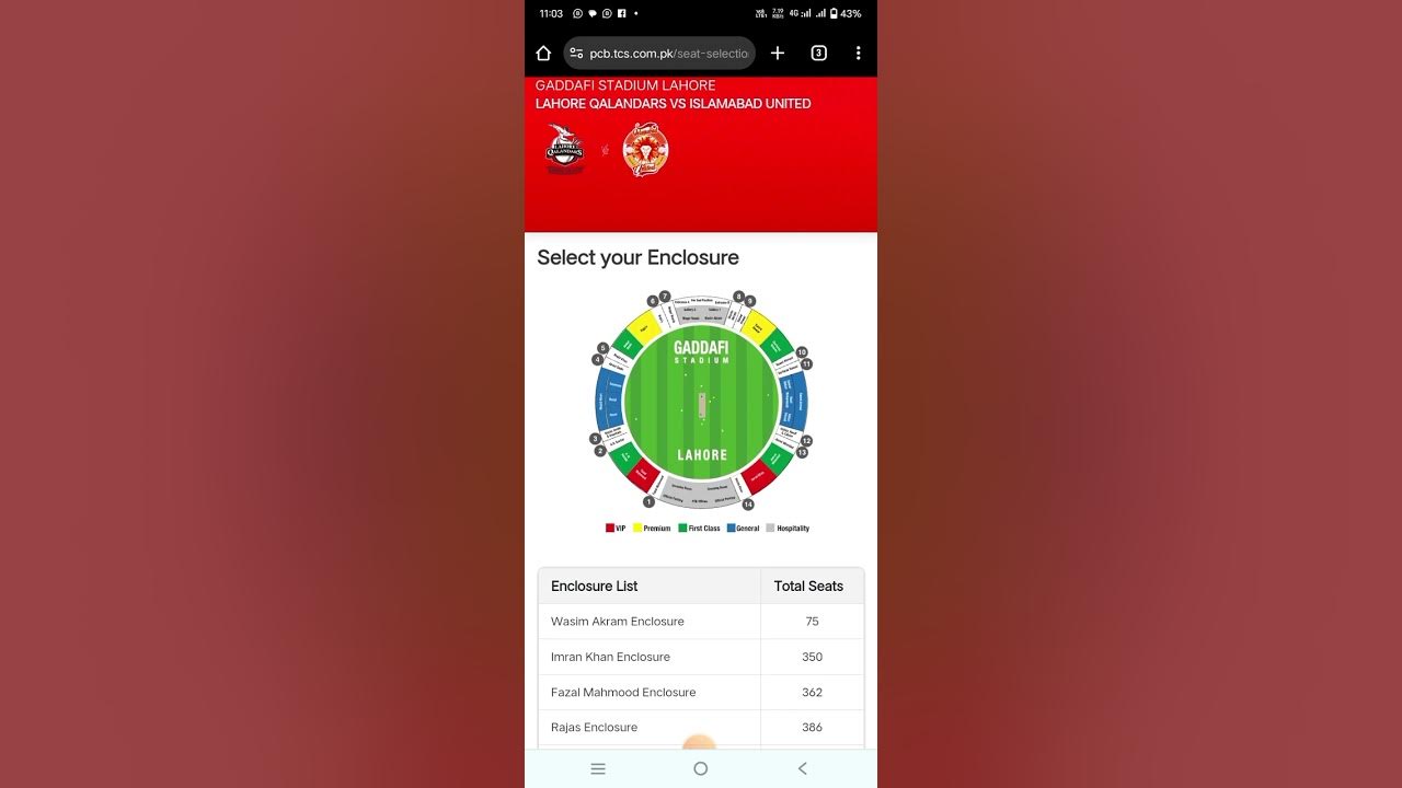 How to book Psl 9 tickets online Psl 2024 tickets