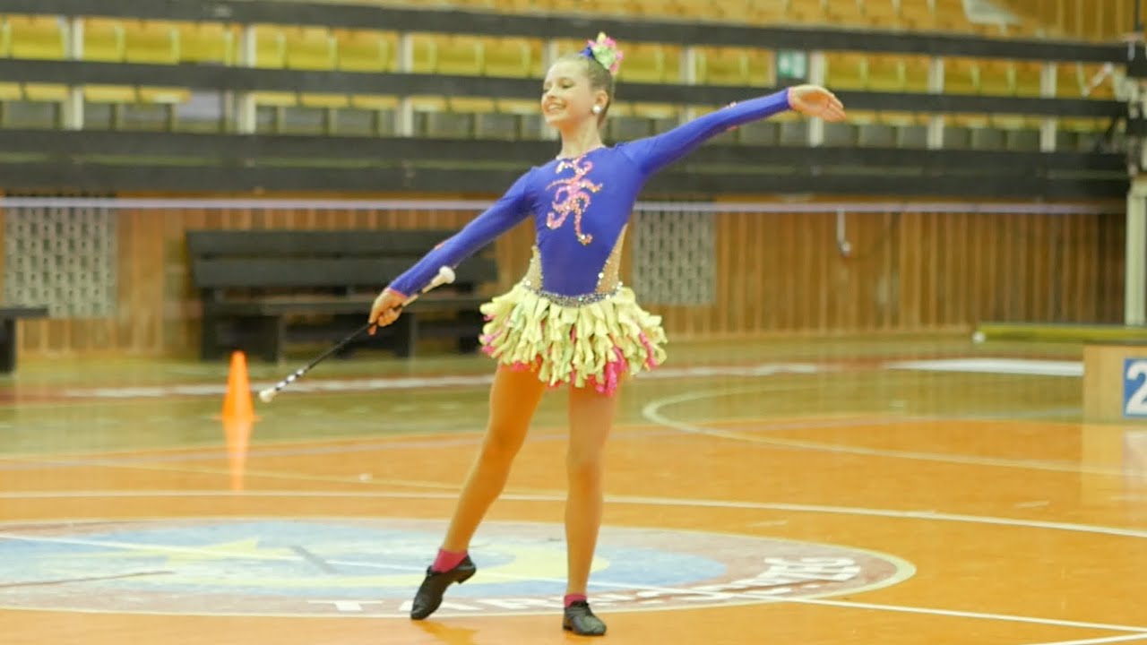 Mażoretki MIRAŻ Wronki| / baton solo  | Tarnobrzeg