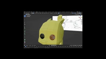 Low Poly Pikachu in 1 Minute | Speed Modeling