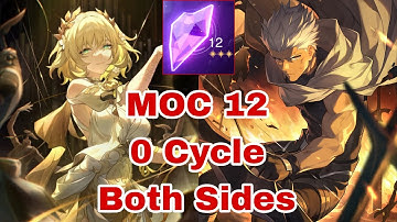 [ Honkai Star Rail ] Aglaea & Archer Memory of Chaos 12 | MOC 12 | 0 Cycle Both Sides