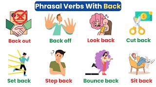 English Vocabulary: Phrasal Verbs with 'Back' | Phrasal Verbs with Sentences