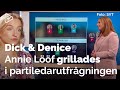 Annie Lööf grillades i partiledarutfrågningen | Oklara regeringsbildningen