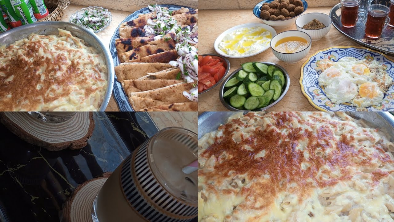 البشاميل على طريقتي رووعة /معكرونة بشاميل ولا أزكى 😋وعرايس سريعة